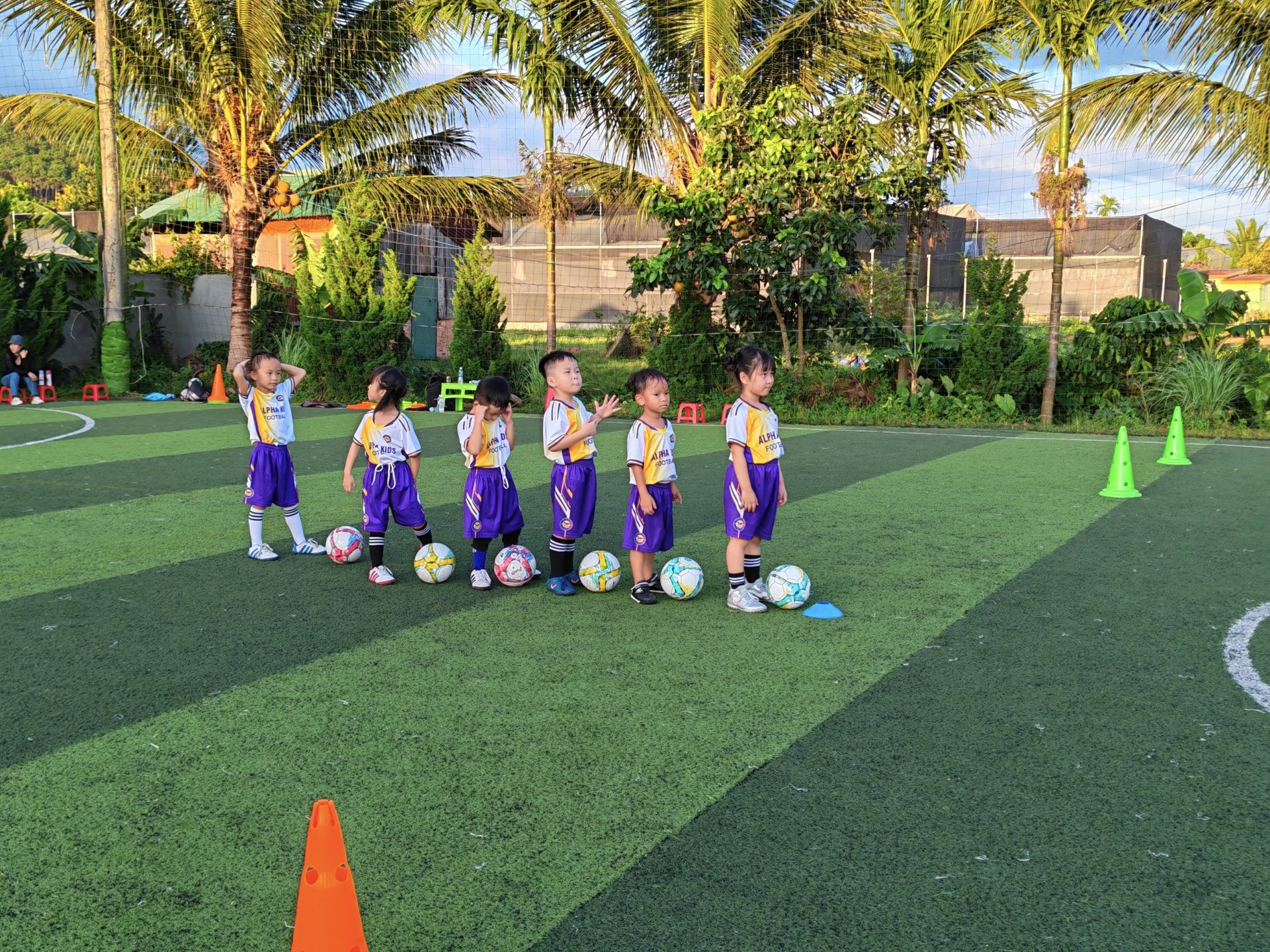 Lớp Mầm non 3 – 6 tuổi tại Alpha Kids Football Club