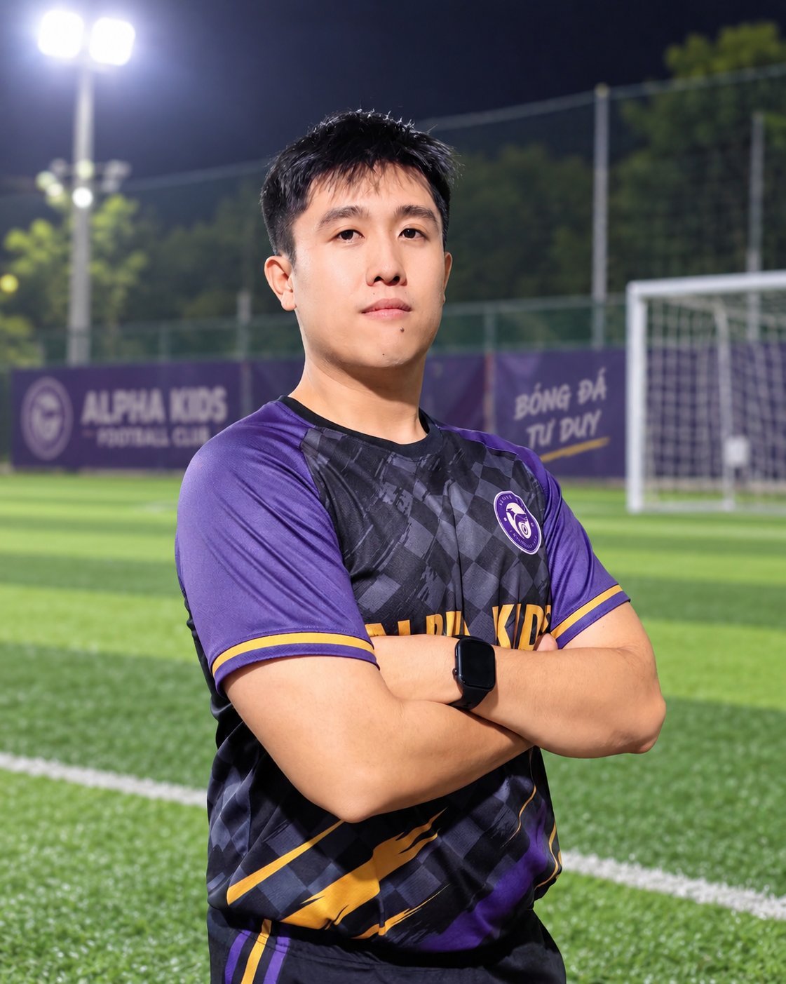Thầy Lâp, Đại diện các thầy trong CLB - Alpha Kids Football Club